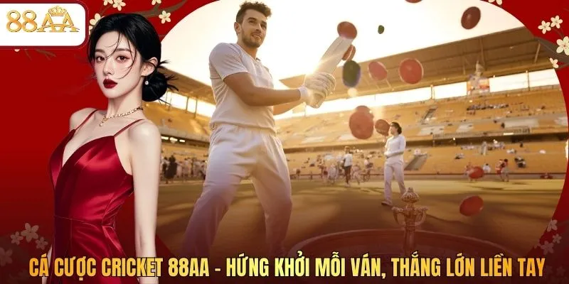 Cá Cược Cricket 88AA – Hứng Khởi Mỗi Ván, Thắng Lớn Liền Tay