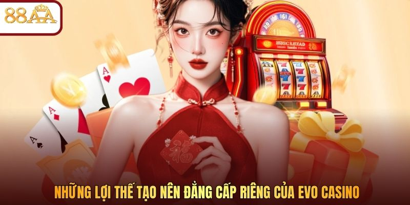 Những lợi thế tạo nên đẳng cấp riêng của EVO casino
