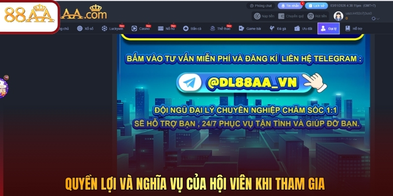 Quyền lợi và nghĩa vụ của hội viên khi tham gia